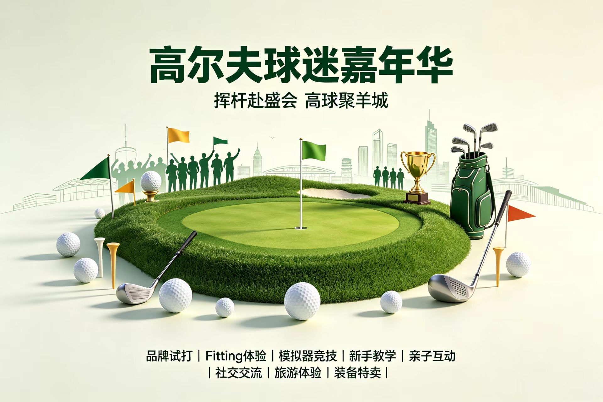 高尔夫球迷嘉年华