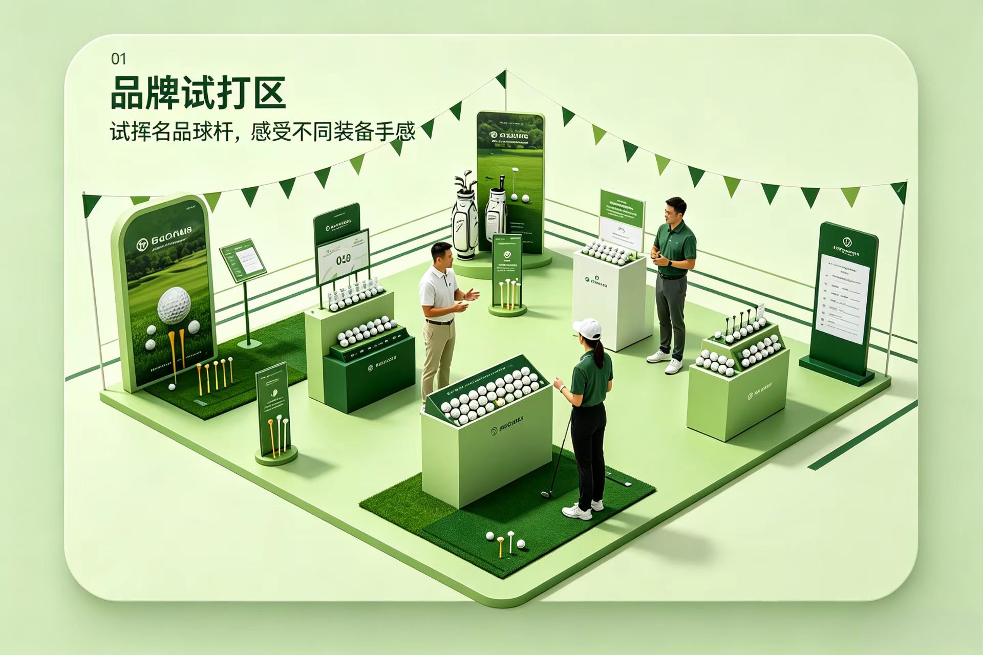 品牌试打区